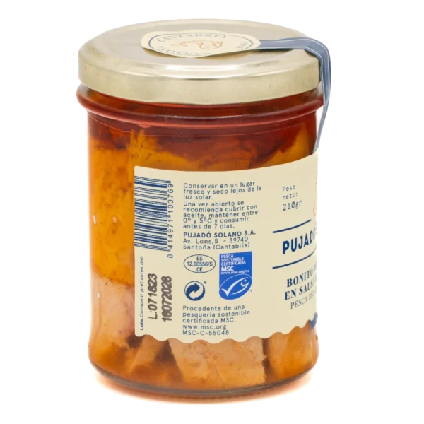 WHITE TUNA IN CATALAN SAUCE JAR 210 G - Image 2