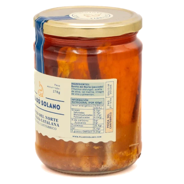 WHITE TUNA IN CATALAN SAUCE JAR 450 G - Image 3