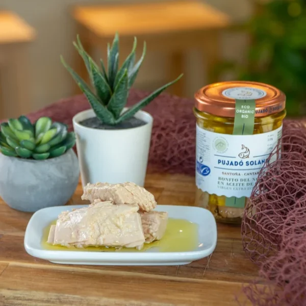 Tarro de Bonito del Norte en AOVE Ecológico (210 g)