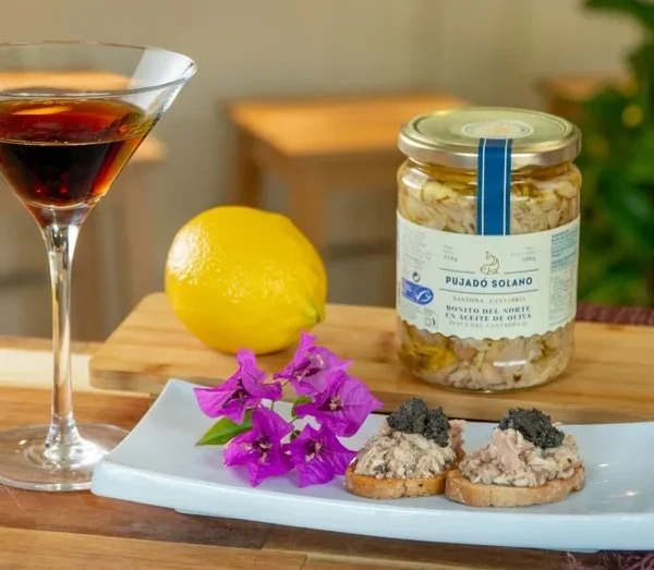 Tarro de Trozos de Bonito del Norte en Aceite de Oliva (450 g)