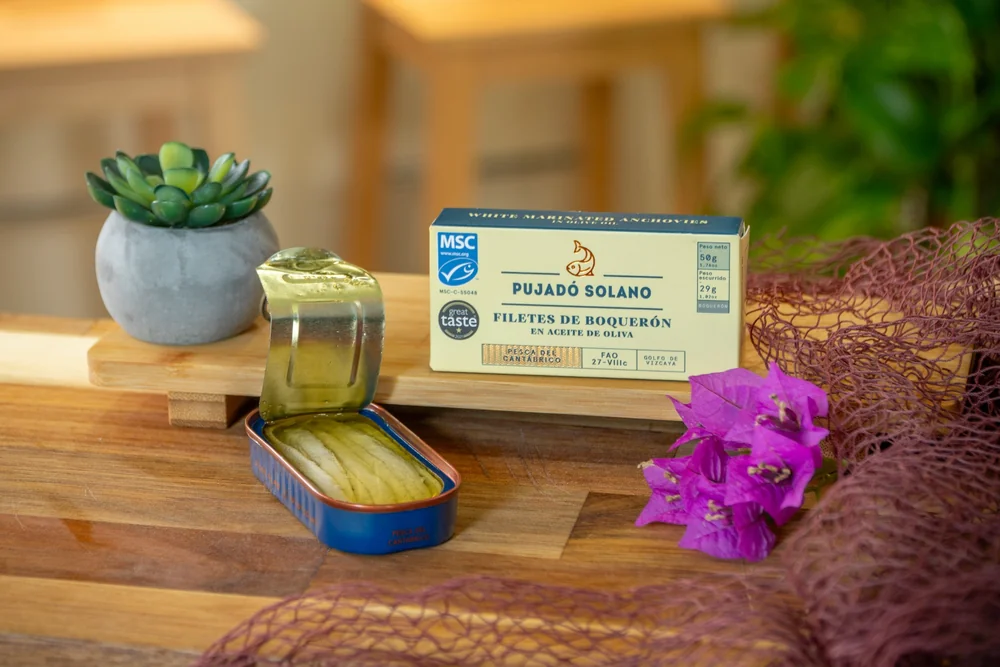 Lata de Boquerones del Cantábrico en Aceite de Oliva (50 g)