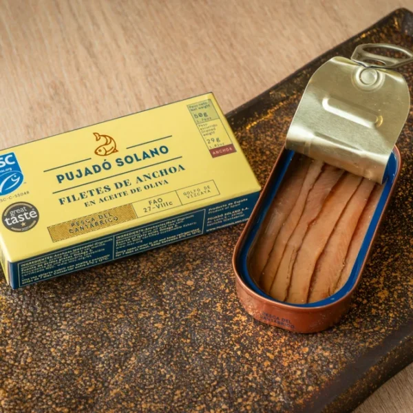 Lata de Anchoas del Cantábrico en Aceite de Oliva (50 g)