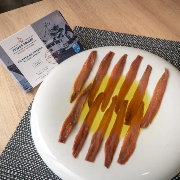 Lata 10-12 Filetes de Anchoa del Cantábrico «Selección Extra» en Aceite de Oliva (120 g)