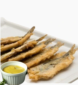 anchoas en tempura