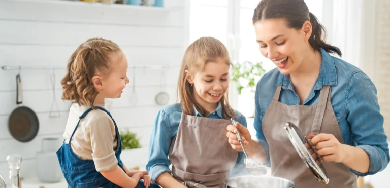 Cocinando en familia con Pujadó Solano